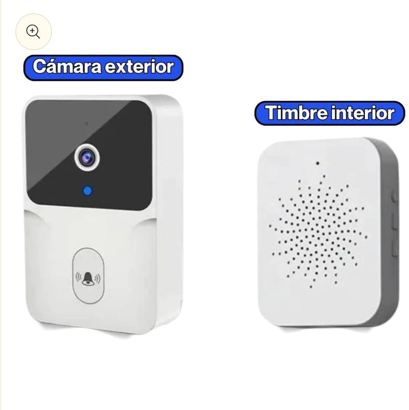 Timbre Inalámbrico Con Cámara